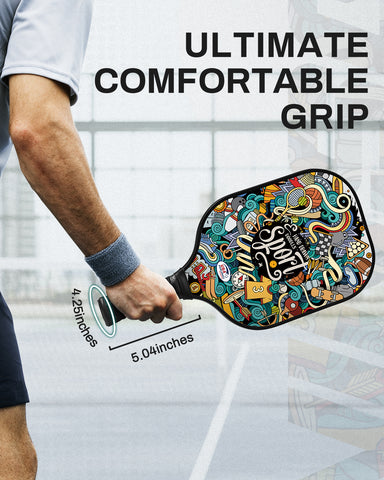 Vinsguir pickleball paddles - Doodle Sports Fusion